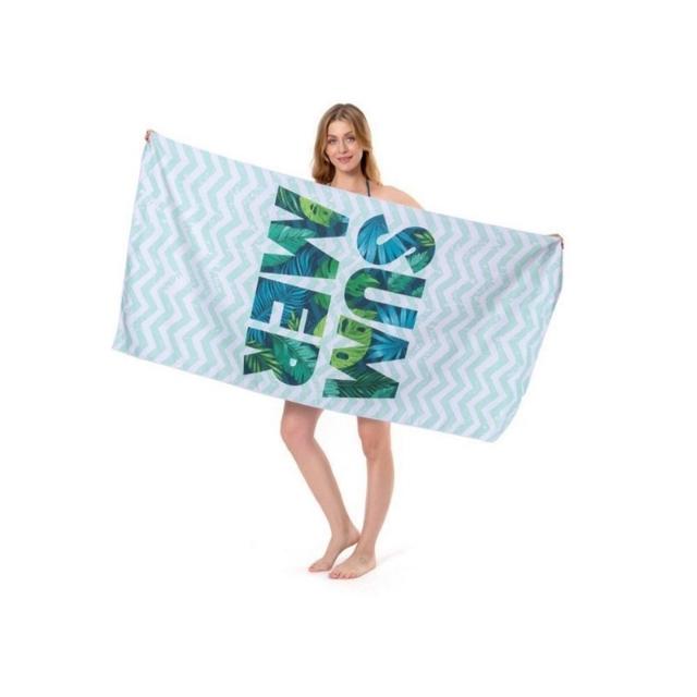 Droë hoogs absorberende strandkombers Cotton Beach Handdoek (ESG20799)
