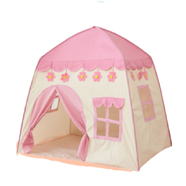Tent Opvoubare Kinders Pop Up Square Game Room Kiddie Princess Play House (ESG16366)