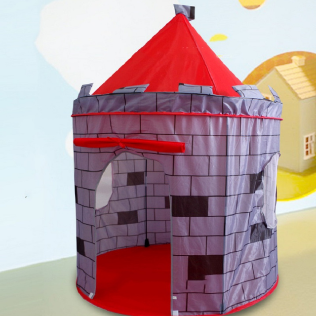 Tent Pop-up Ronde Game Room Kiddie Prince Castle Tent Opvoubaar (ESG16365)