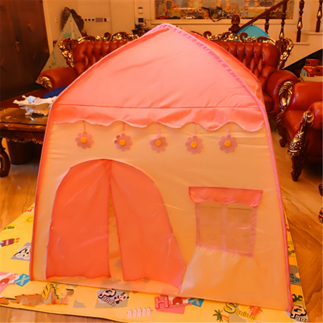 Tent Opvoubare Kinders Pop Up Square Game Room Kiddie Princess Play House (ESG16366)