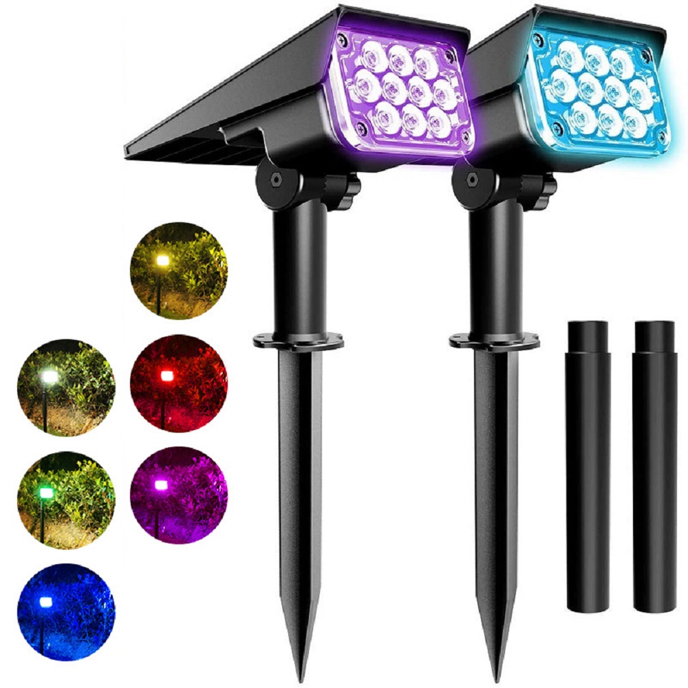 LED Solar Garden Light with Ground Spike for Outdoor Patio Yards Path (ESG17316)