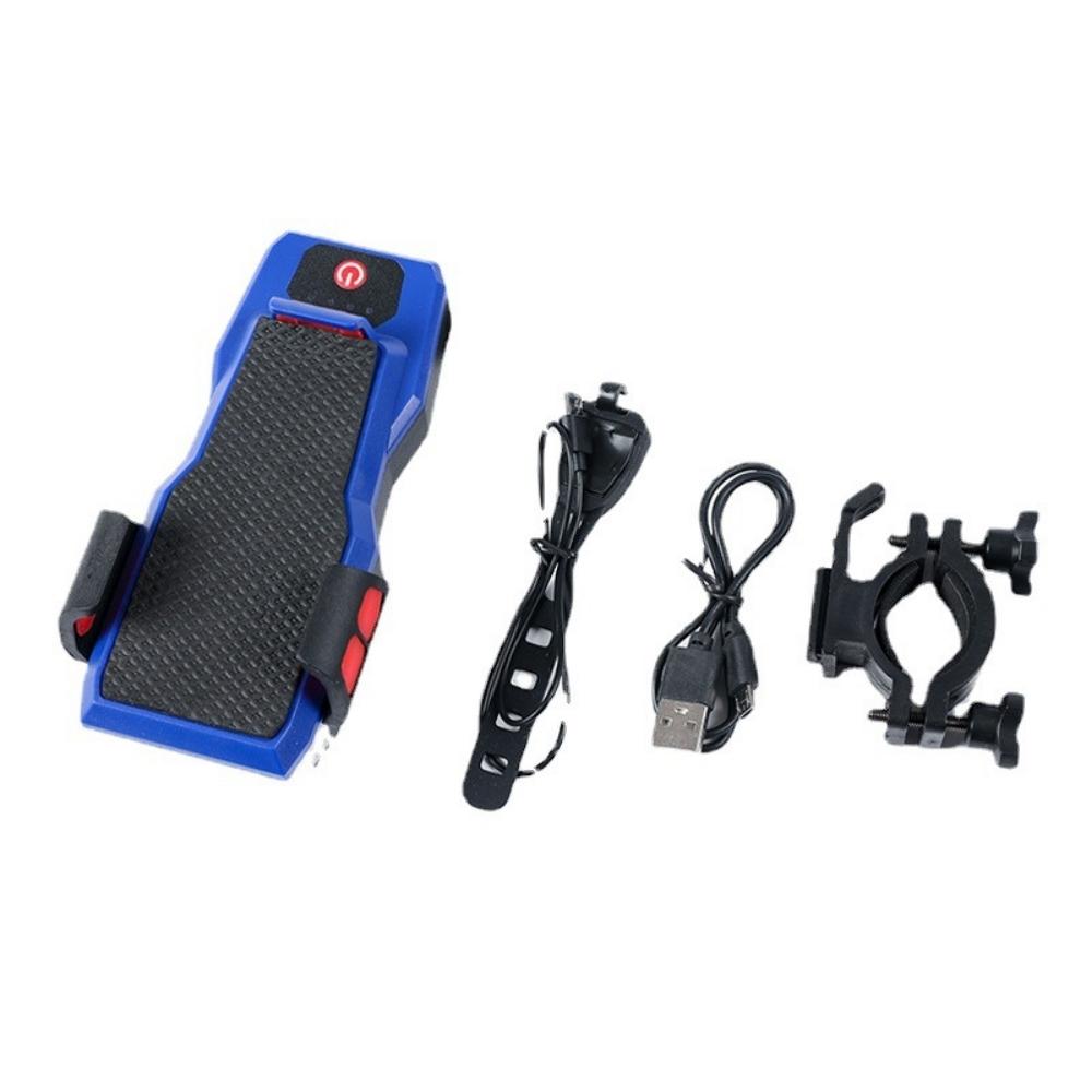 4 in 1 fietskop lig fietshoring telefoonhouer herlaaibare battery (ESG20618)