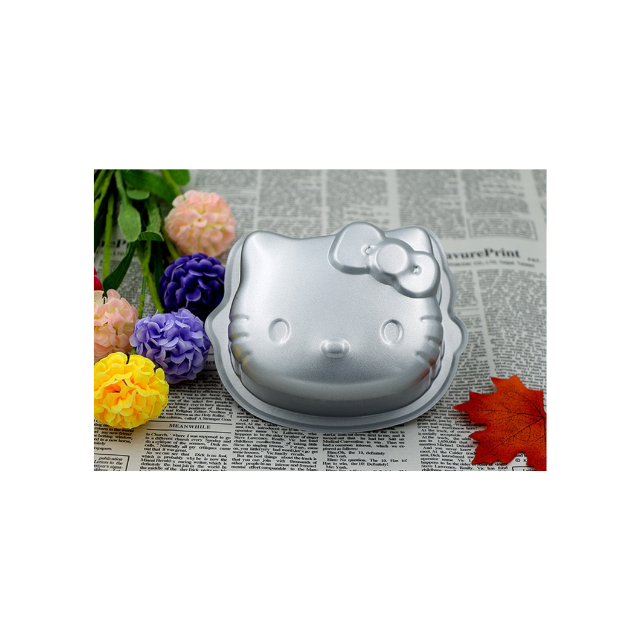 Hello Kitty Koekpan en Koekiedrukkers Bakvorm Aluminium Koekvorm (ESG17892)