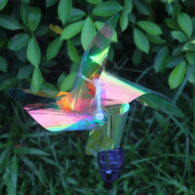 LED Solar Wind Spinner Light Colorful (ESG21171)